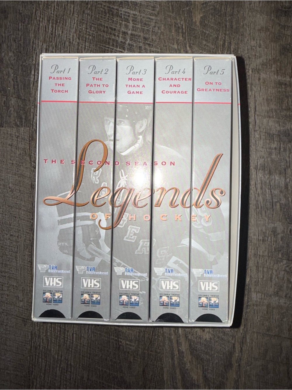 Legends of Hockey: The Second Season VHS Box Set - Silver